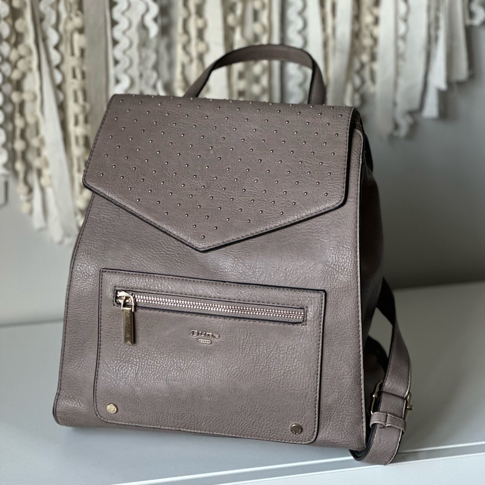Dune London studded backpack